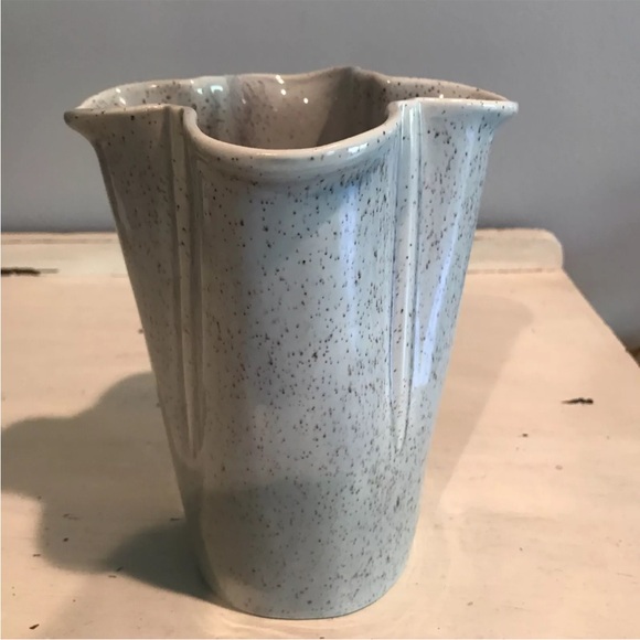 Vintage California Art Pottery Wm Frazier Speckled Glaze Vase Signed & Numbered - Picture 4 of 12